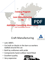 Training Program On Lean Manufacturing by Addvalue Consulting-Ahmedabad
