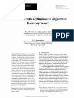 A New Heuristic Optimization Algorithm - Harmony Search