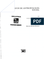 Evans Pritchard, E.E. - Ensayo de Antropología Social PDF