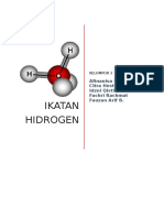 Makalah IKATAN HIDROGEN Fina Citra Idzni Ojan Acil