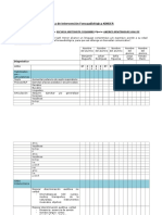 Pauta Fonoaudiologica