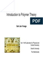 Introduction Polymer Theory