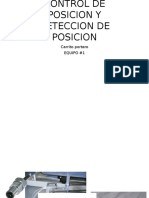 Control de Posicion y Deteccion de Posicion