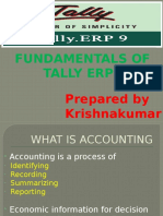 Tally Erp P For Non Accounts