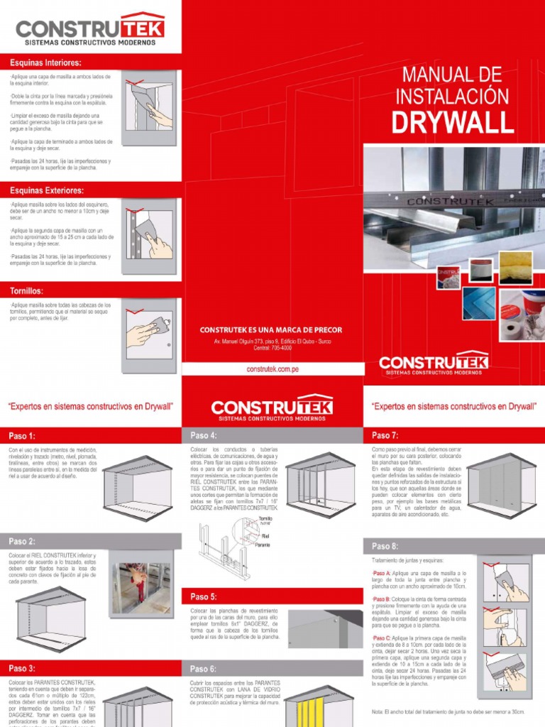 Manual Drywall PDF | PDF