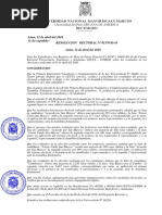 Resolución Rectoral