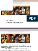 UML Training for Car Rental Software System