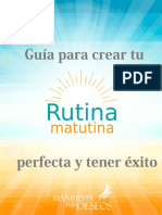 Guia para Crear La Rutina Matutina Perfecta