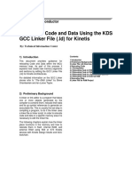 Relocating Code and Data Using The KDS GCC Linker File For Kinetis