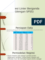 Regresi Linier Berganda (Dengan SPSS)