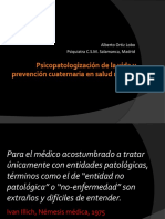 Psicopatologización de La Vida y Prevención Cuaternaria en Salud Mental