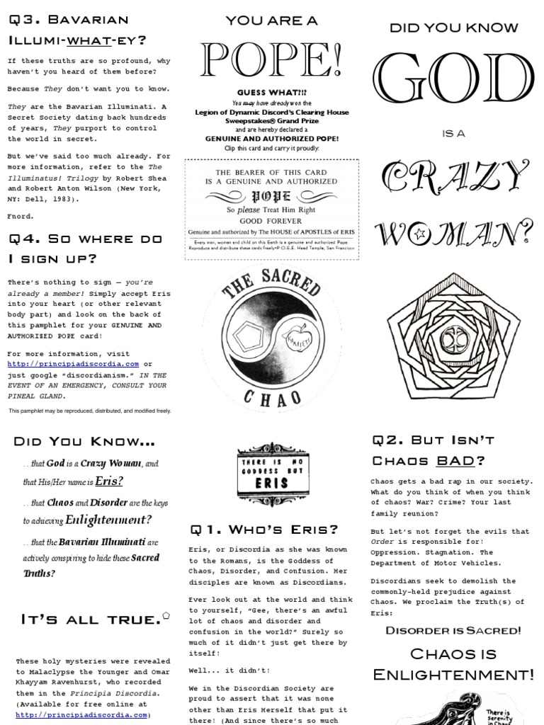 Discordian Tract | PDF