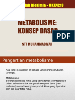 Kuliah-7 Metabolisme - Konsep Dasar