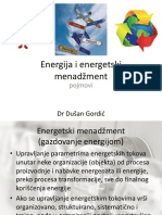 Predavanje 01 - Energija Osnovni Pojmovi