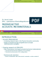 Acoustic Metamaterials