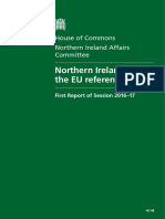 REPORT - Northern Ireland and The EU Referendum