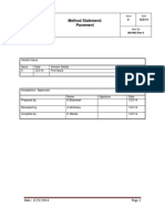 1f. MS 06 Pavement - Method Statement Road