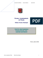 Texto Refundido Plan Especial Centro Historico Julio 2000