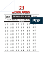 Made Easy Test Series For ECE TEst - 15