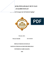 Download Tugas Praktik Pengawasan Mutu Dan Analisis Pangan by HusnunHanifah SN314363433 doc pdf