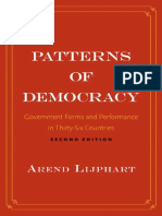 Patterns of Democracy: Government Forms and Performance in Thirty-Six Countries