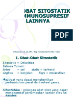 Obat-Obat Sitostatik Dan Immunosupresif