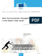 Best Environmental Management Practice in the Retail Trade Sector