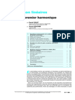 Systemes Non Linéaires - Méthode Du Premier Harmonique