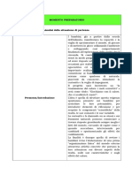 Schema Ipotesi Dintervento Progettuale 2014