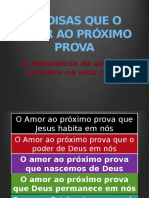 5 Coisas Que Amar Ao Próximo Prova