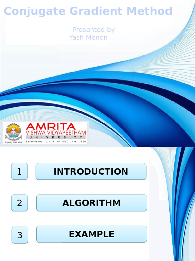 Conjugate Gradient for Engineers | PDF | Matrix (Mathematics ...