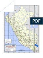 Mapa de Localización Hidroeléctricas, Líneas de Transmisión - Perú