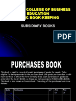 Subsidiary Books PDF