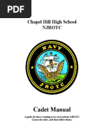 Chapel Hill High School Cadet Handbook