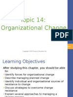 Topic 14 - Organizational Change