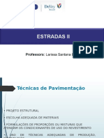 Estradas II - 5º Aula - Técnicas de Pavimentacao