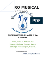 Resumen Ejecutivo de Una Escuela de Musica