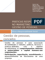 Práticas Responsáveis No Marketing e Na Gestão de