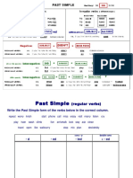 Past Simple Tenses