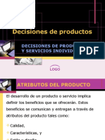 Decisiones de Productos