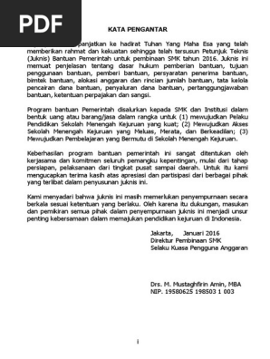 Panduan Bantuan Ruang Praktik Siswa Rps Smk