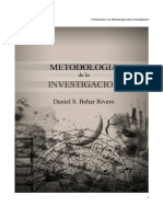 Metodología de La Investigacion_Daniel Behar