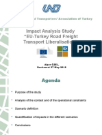 Impact Analysis Study “EU-Turkey Road Freight Transport Liberalisation”