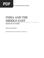 Prehistoric Settlements of the Middle East Research paper