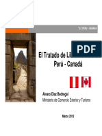 Beneficios Oportunidades Tratado Libre Comercio Peru Canadá PDF