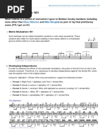 Guide To Standard Drum Notation | PDF