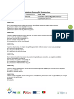 Exercício Avaliação Diagnóstico - Ufcd 0580