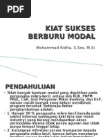 Download Kiat Sukses Berburu Modal by Ridho Mohammad SN31442236 doc pdf