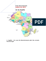 África. Aula. Descolonização Da Argélia. 10.12. 2015