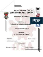 Unidad 4.- Bioseparaciones.